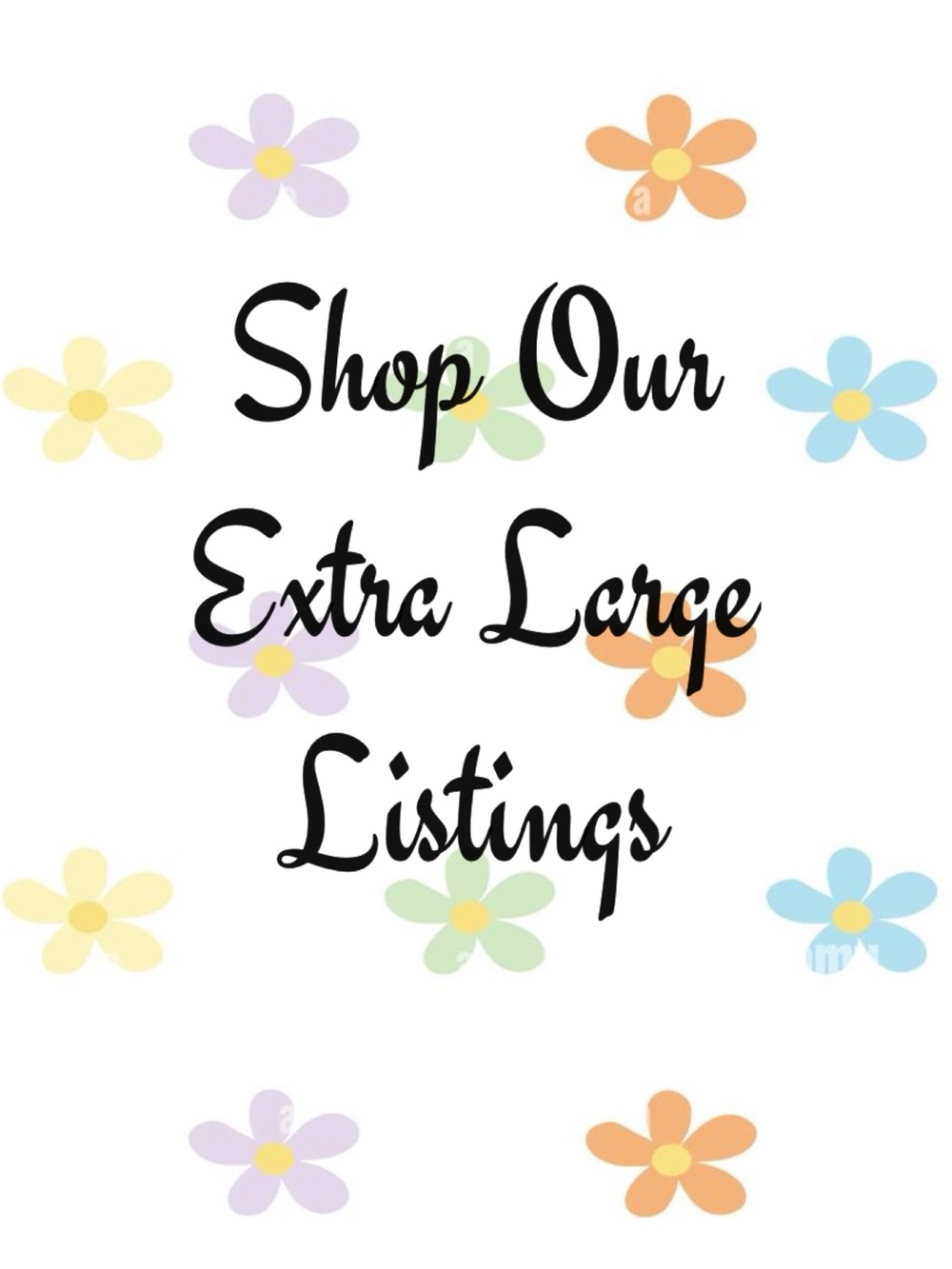 Shop Our Extra Large Listings